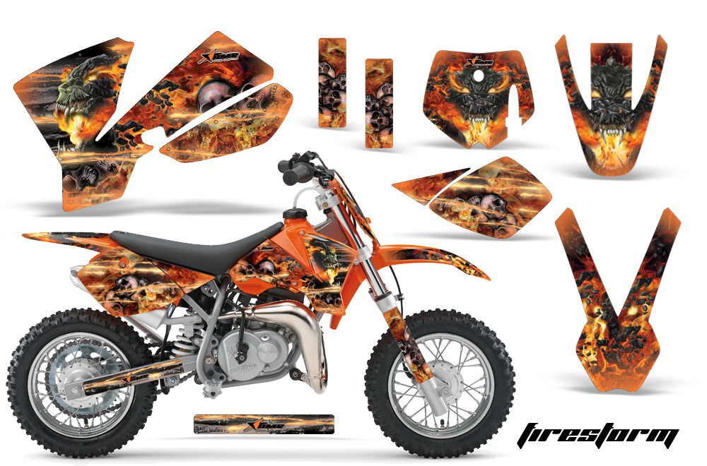 KTM-SX50 Graphics Kit FS O